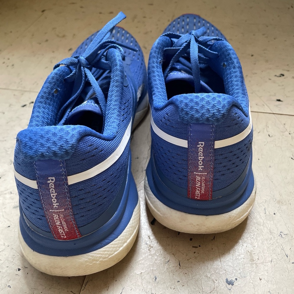Blue Reebok Floatride Running Shoes - Picture 2 of 5